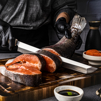 Couteau de cuisine japonais en acier inoxydable Couteaux à fileter Sashimi Sushi Fish Sakimura Couteau avec manche octangle ivoire
