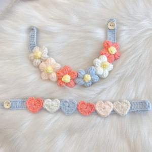 Collar <span class=keywords><strong>de</strong></span> punto <span class=keywords><strong>de</strong></span> lujo para <span class=keywords><strong>mascotas</strong></span> al por mayor, collar para gatitos, bufanda tejida <span class=keywords><strong>de</strong></span> lana, accesorios decorativos bonitos para <span class=keywords><strong>mascotas</strong></span> - Product Image 1
