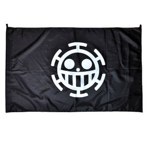 Sombrero de paja de una pieza, cartel de bandera pirata de Anime, cartel colgante de pared - Product Image 5