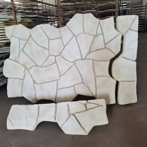 Panneaux en mousse de <span class=keywords><strong>pierre</strong></span> de polyuréthane PU insonorisants et imperméables haute densité pour murs extérieurs, 3D, modernes, pour usage domestique - Product Image 1