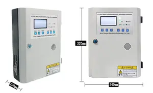 Detektor kebocoran gas tetap industri dengan katup pemutus untuk panel kontrol detektor gas lpg alami