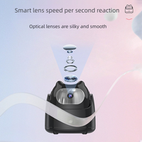 Stabilisateur intelligent à suivi IA avec rotation 360°, perche à selfie pour téléphone portable, anti-tremblement, grand angle, batterie de suivi de 3,5 heures pour Vlog