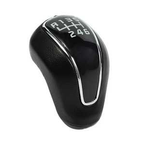 Car Gear <b>Shift</b> <b>Knob</b> 6 Speed Leather Ergonomic Manual Transmission For Hyundai Kia Sportage K3 - Product Image 1