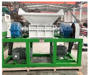 Usine de recyclage de pneus usagés à haute efficacité déchiqueteuse de déchets machines de recyclage de pneus - Product Image 1