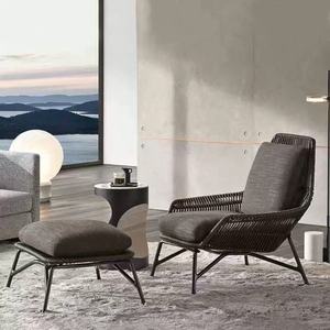 <span class=keywords><strong>Chaise</strong></span> norvégienne en <span class=keywords><strong>rotin</strong></span> d'extérieur pour Villa Courtyard Garden-<span class=keywords><strong>Chaise</strong></span> de canapé en <span class=keywords><strong>rotin</strong></span> d'extérieur pour les paresseux en plein air. - Product Image 3