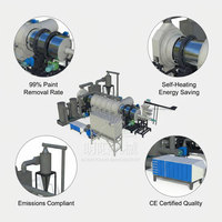 Four de décapage continu écologique pour canettes UBC déchiquetées et profilés en aluminium