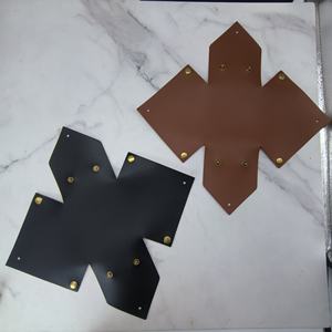 पु चमड़े के न्यूनतम प्लांटर डेक इनडोर हैंगर लेदर प्लांट हैंगर चमड़े का पौधा - Product Image 2