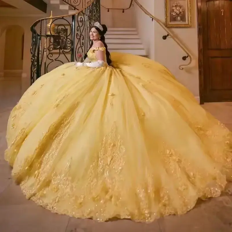 Ball Gowns Light Yellow 15 Dress Short Dresses For 15 Sweet 15