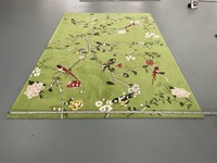 Non-Slip Machine Made Modern Light Luxury Chinese Home Bedroom Living Room Hallway Runner Large Carpet Rug Exercise Prayer PET