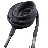 Vente en gros de cordons de serrage plats en nylon (enduits) pour vêtements chaussures sacs à haute ténacité et caractéristiques durables