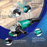 Professioneller Winkelschleifer ASM18-100 860W Hochgeschwindigkeits-Elektro-Handschleifer Multifunktionales Metall- und Steinschleifwerkzeug