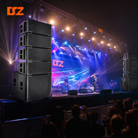 Système de haut-parleurs Line Array professionnels à renforcement actif, 10 pouces + caisson de basses de 18 pouces, pour événements, fêtes et spectacles