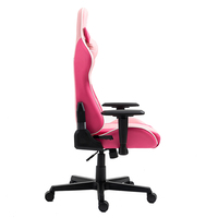 Chaise de massage d'usine Chaise de bureau d'ordinateur de jeu rose Racing Office Chaise de jeu pivotante de style ergonomique