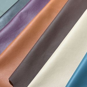 Cuir de vachette véritable grain litchi <span class=keywords><strong>TOGO</strong></span> en gros pour bagages, sacs à main et chaussures – Résistant aux rayures, imperméable et élastique - Product Image 2