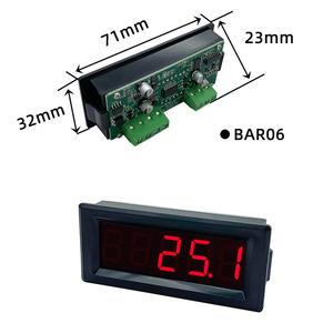 Thermomètre numérique BSSY)BAR05/06RS485 - Transmetteur PT100 - <span class=keywords><strong>Thermocouple</strong></span> <span class=keywords><strong>de</strong></span> <span class=keywords><strong>type</strong></span> <span class=keywords><strong>K</strong></span> - Affichage LED à 5 chiffres - Product Image 5