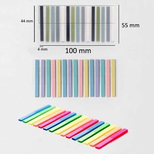 20 PCS 6000 Sheets Self-Adhesive Very Fine Index Stickers Transparent Waterproof Stationery for Students and Office Supplies - Product Image 2