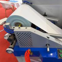 Machine de découpe et de pliage automatique Delta PLC informatisée, moteur 380V/50Hz/3PH, roulement haute vitesse 150m/min, neuve