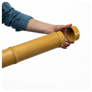 Meilleur prix d'usine Nylon M Clôture extérieure décorative Poteau en <span class=keywords><strong>bambou</strong></span> artificiel synthétique pour temps tropical Durée de vie 30 ans - Product Image 1