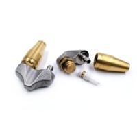 Buse de nettoyage des égouts à raccord rapide en laiton YS, 1/4\" 12 mm, jet rotatif à 360 degrés, tête de dragage de pipeline, nouvelle buse de jet d'eau, racine