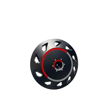 <span class=keywords><strong>Tapacubos</strong></span> Negro/Rojo para Motocicleta QJMOTO 921 250 400 450 550 Tornado 402R - Fácil Instalación - Product Image 1