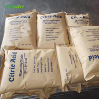 Poudre d'acide citrique naturel de qualité supérieure, certifiée casher et halal, E330, CAS 77-92-9, pour régulateurs d'acidité des aliments et des boissons