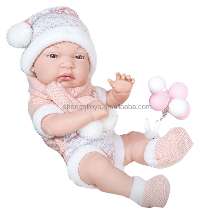 Zero Pam Poupée Reborn Realiste 42 CM Bébé Fille Qui