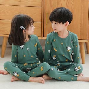 ชุดนอนแขนยาวสำหรับเด็กชุดนอนผ้าฝ้ายสำหรับเด็กชุดเสื้อผ้าสำหรับเด็กทารกเด็กผู้ชายชุดนอนสำหรับเด็กผู้หญิง - Product Image 2