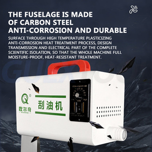 Dégraisseur à courroie en acier industriel, séparateur huile-eau, outil de dégraissage à courroie, écrémeur d'huile commercial - Product Image 2