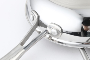 Sartén Antiadherente de 20-28 cm con Tapa de Vidrio, <span class=keywords><strong>Hexclad</strong></span> Honeycomb de 11 Pulgadas - Product Image 6