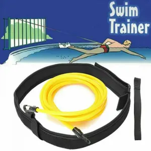 חם שחייה התנגדות להקות עם חגורת לשחות אימון כבל באנג 'י תרגיל עבור צעירים ומבוגרים