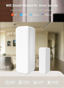 Tuya Smart WiFi Sistema de seguridad para el hogar Puerta magnética <span class=keywords><strong>Sensor</strong></span> de ventana de plástico Batería Alexa <span class=keywords><strong>Google</strong></span> <span class=keywords><strong>Home</strong></span> <span class=keywords><strong>Compatible</strong></span> para el hogar - Product Image 2