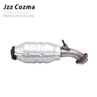 Convertisseur catalytique arrière JZZ OEM en acier inoxydable Euro III, montage direct, compatible Suzuki Vitara 2.4, double carburant, garantie 1 an