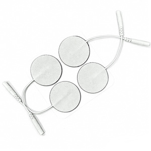 Elektroda Pad Bersertifikat QD CE (Model QD-D001) untuk Pereda Nyeri Tubuh <span class=keywords><strong>Stimulator</strong></span> Otot dengan Pin 2.0 Kain Non-woven 4x4cm - Product Image 6