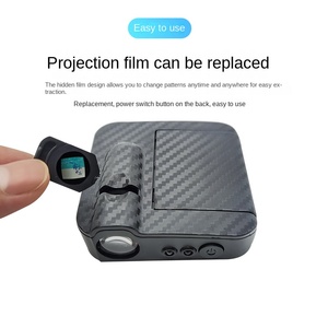 Fyx xe cửa logo ánh sáng không dây lịch sự Xe Cửa chiếu đèn LED Đèn phụ kiện xe hơi phổ Xe mô hình - Product Image 4