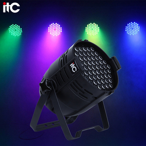Mezcla de colores IP30 Master-Slave Modo en línea Strobe <span class=keywords><strong>Led</strong></span> Par Can Light Dj Par <span class=keywords><strong>Led</strong></span> Light Par Light 200W - Product Image 1