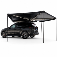 Auvent latéral souple sans cadre à 270 degrés pour voiture, imperméable, pour SUV, protection solaire pour le camping, les voyages routiers et l'overlanding