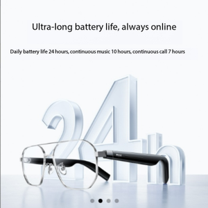 Gafas Inteligentes con Audio, Edición Enjoy, Modelo Cuadrado de Media Montura - Product Image 2