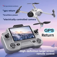 Drone Quadricoptère FPV GPS YL059 avec Double Caméra 4K HD, Évitement d'Obstacles, Écran Tactile LED et Télécommande pour Enfants