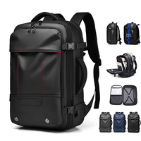 Tas Ransel Laptop Anti Maling Kapasitas Besar, Tahan Air, PU, Modis, Awet, Murah, Desain Terbaru, Unisex, untuk Bisnis dan Santai Pria