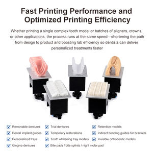 Smile Find China Imprimante dentaire 3D de haute précision pour laboratoire dentaire, compatible CAO/CAM et modèles LCD - Product Image 4