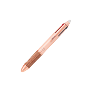 LKFB-3SEF <b>4</b> <b>Color</b> Slider Multi Erasable Gel <b>Pen</b> 0.5mm Wood Grain Grip Five <b>Color</b> Versions - Product Image 5