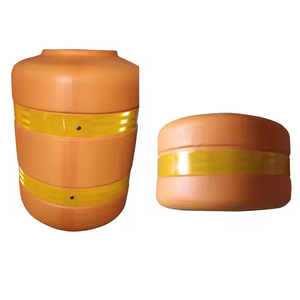 Corsia autostradale soffiaggio riflettente di avviso di sicurezza del traffico stradale EVA carico sabbia riempimento barriera Anti-impatto rotante - Product Image 1