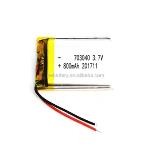 태양 용이성 심천 공장 충전 3.7 볼트 <span class=keywords><strong>lipo</strong></span> 폴리머 배터리 <span class=keywords><strong>703040</strong></span> 800 mAh 드론 배터리 <span class=keywords><strong>3.7v</strong></span> 800 mah - Product Image 3