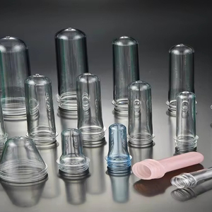 Fábrica Preço 38mm Plastic Preform 500ml Fabricação PET Preformas para Garrafa - Product Image 1