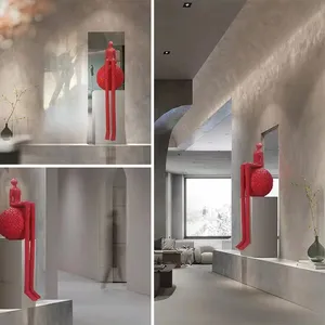 ตัวต่อแถบยาวแบบแอบสแตรกต์สำหรับตกแต่งพื้นเป็นรูปโรงแรมล็อบบี้พิพิธภัณฑ์ศิลปะทำจากไฟเบอร์กลาสเรซิน - Product Image 2