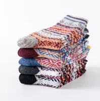 Fabricant de chaussettes thermiques d'hiver à la mode Chaussettes de ski de randonnée en plein air Chaussettes confortables en laine mérinos