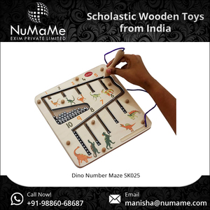 Amazon vend d'apprentissage jouets éducatifs en bois-Scolardino numérique labyrinthe jeu <span class=keywords><strong>de</strong></span> gommettes-en 2020 - Product Image 3
