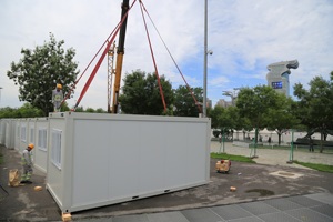 Casa Modulare Prefabbricata in Acciaio a Più Piani, Pronta all'Uso per Montaggio Rapido, Ideale per Uffici, Chioschi e Soggiorni, Design Semplice - Product Image 3