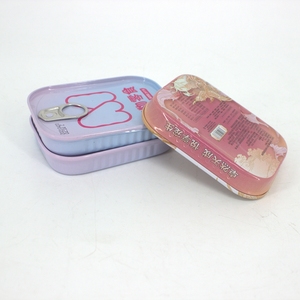 ชามอลูมิเนียมทรงกลมแหวนโลหะเคลือบดีบุกแบบดึงรูปมะเขือเทศปลาทูน่า - Product Image 2