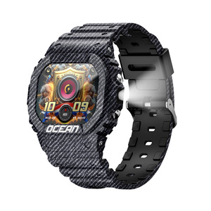 Reloj Inteligente Deportivo para Exteriores <span class=keywords><strong>LOKMAT</strong></span> OCEAN 175 con Pantalla Táctil para Llamadas, Linterna, SOS, Brújula, Correa de Silicona, Diseño de Camuflaje - Product Image 2